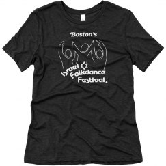 Soft Triblend Tee With Logo