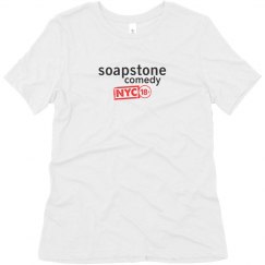 Soft Triblend Tee With Logo