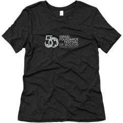 Soft Triblend Tee With Logo