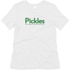 Soft Triblend Tee With Logo