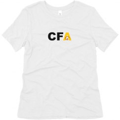 Soft Triblend Tee With Logo