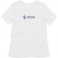 Soft Triblend Tee With Logo