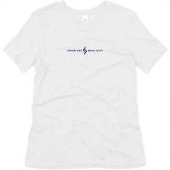 Soft Triblend Tee With Logo