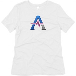 Soft Triblend Tee With Logo