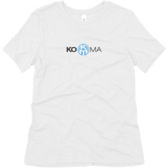 Soft Triblend Tee With Logo