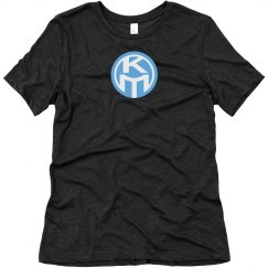 Soft Triblend Tee With Logo