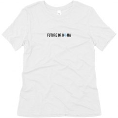 Soft Triblend Tee With Logo