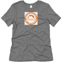 Soft Triblend Tee With Logo