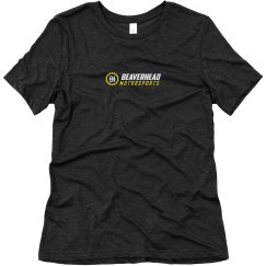 Soft Triblend Tee With Logo