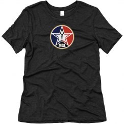 Soft Triblend Tee With Logo