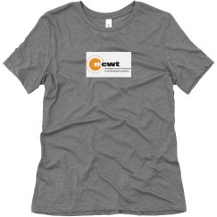 Soft Triblend Tee With Logo