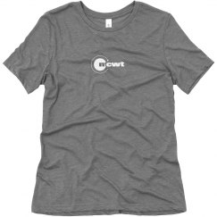 Soft Triblend Tee With Logo