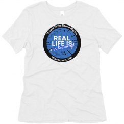 Soft Triblend Tee With Logo
