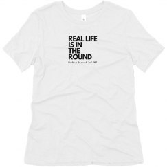 Soft Triblend Tee With Logo