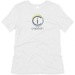 Soft Triblend Tee With Logo