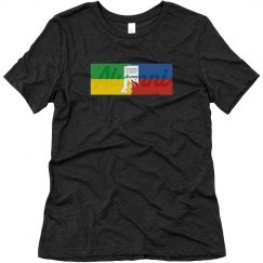 Soft Triblend Tee With Logo