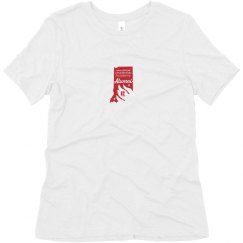 Soft Triblend Tee With Logo