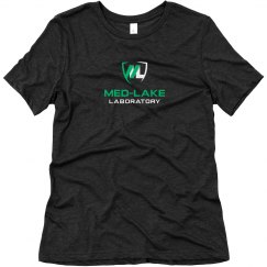 Soft Triblend Tee With Logo