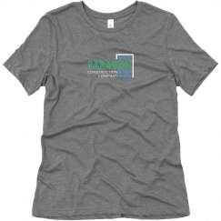 Soft Triblend Tee With Logo