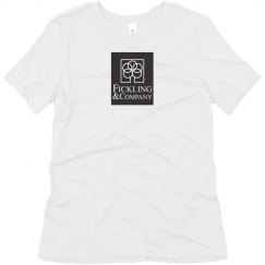 Soft Triblend Tee With Logo