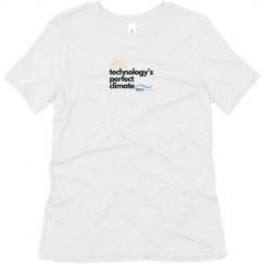 Soft Triblend Tee With Logo