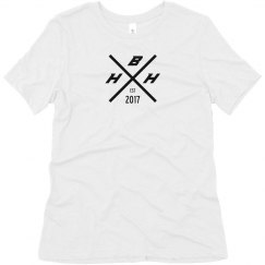 Soft Triblend Tee With Logo