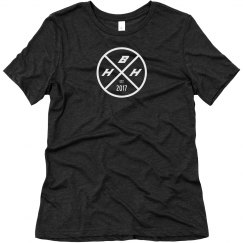 Soft Triblend Tee With Logo