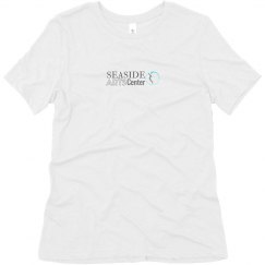 Soft Triblend Tee With Logo