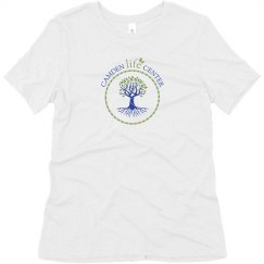 Soft Triblend Tee With Logo