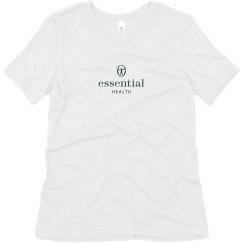 Soft Triblend Tee With Logo