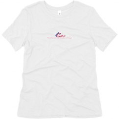 Soft Triblend Tee With Logo