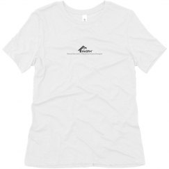 Soft Triblend Tee With Logo