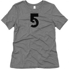 Soft Triblend Tee With Logo