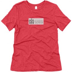 Soft Triblend Tee With Logo