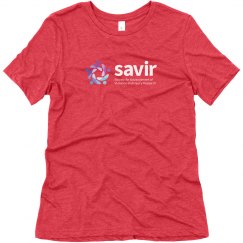 Soft Triblend Tee With Logo