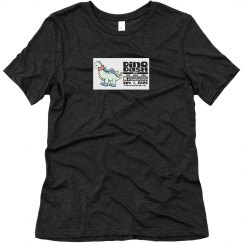 Soft Triblend Tee With Logo