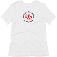 Soft Triblend Tee With Logo