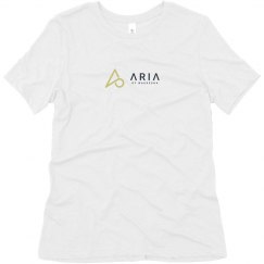 Soft Triblend Tee With Logo