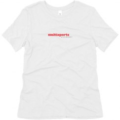 Soft Triblend Tee With Logo