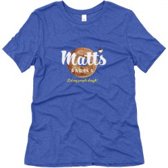 Soft Triblend Tee With Logo