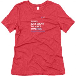 Soft Triblend Tee With Logo