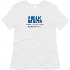 Soft Triblend Tee With Logo