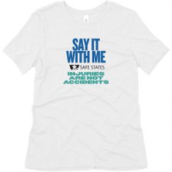 Soft Triblend Tee With Logo