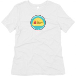 Soft Triblend Tee With Logo