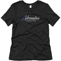 Soft Triblend Tee With Logo