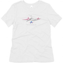 Soft Triblend Tee With Logo