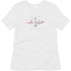 Soft Triblend Tee With Logo