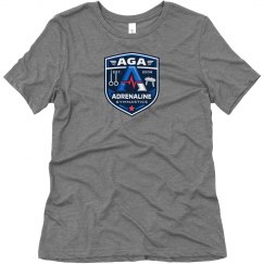 Soft Triblend Tee With Logo