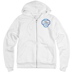 Unisex Fleece Full Zip Midweight Hoodie