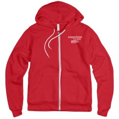 Unisex Fleece Full Zip Midweight Hoodie